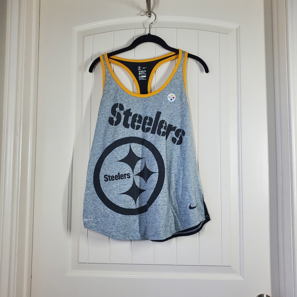 Nike women's Pittsburgh Steelers racerback tank size XL